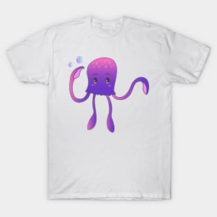 Jun the Happy Squid T-Shirt